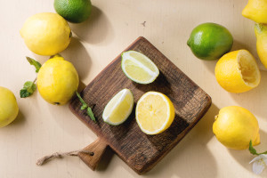 home cleaning with lemons