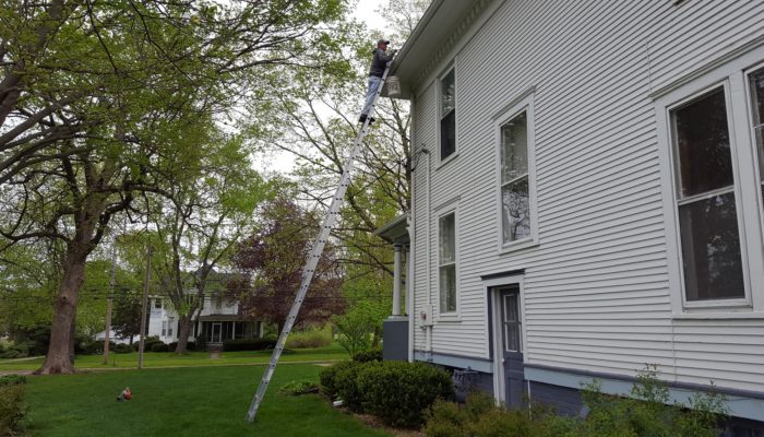 Rain Gutter Cleaning