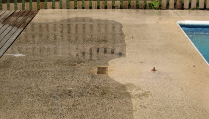 Pool Deck Cleaning