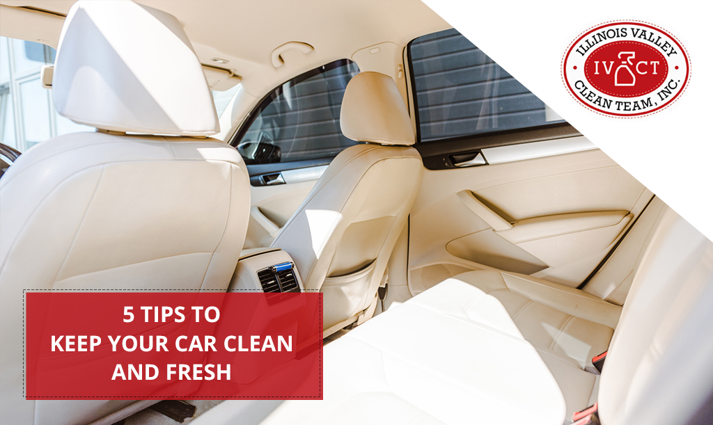 Cleaning the car interior in 5 steps 